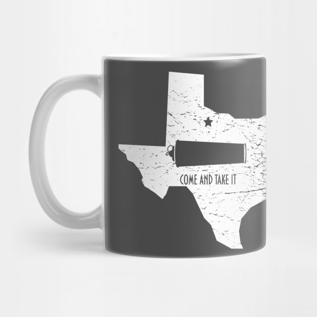 Come and Take it Gonzales Battle Texas Flag by tatadonets